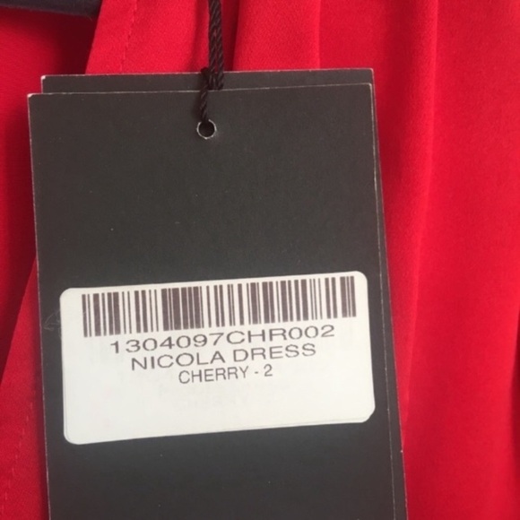 REFORMATION 🍒🍒 Nicola dress in cherry red - Picture 12 of 16